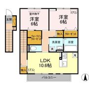THE PARK FRONTの間取り画像