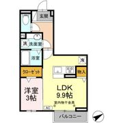 Dーchambre松寺の間取り画像