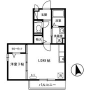 ヘルト・シュトラーセの間取り画像