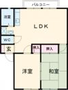サンシャイン朝暉D棟の間取り画像