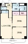 フェルザ長田の間取り画像