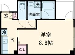 KKハウスⅡの間取り画像