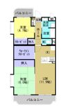 サンライズKの間取り画像