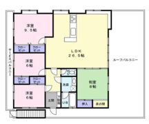 脚折町3丁目貸家の間取り画像