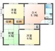 サンビレッジエリカA棟の間取り画像