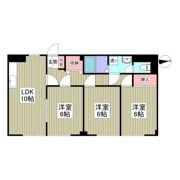 三協コーポの間取り画像