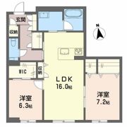 PROGRESS沖浜の間取り画像