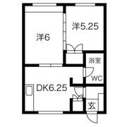 星風ハイツの間取り画像