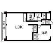 リリカルホリエの間取り画像