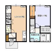 ビオラ野村B棟の間取り画像