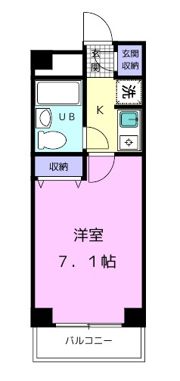 栄マンションの間取り画像