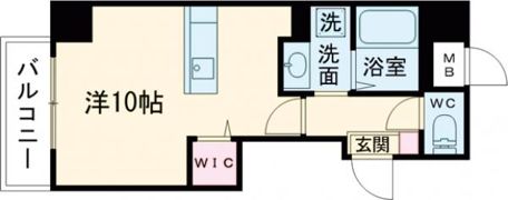 フォーエス熊本駅前Ⅲの間取り画像