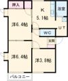 グリーンハイツ石井の間取り画像