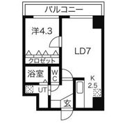フロムコートの間取り画像