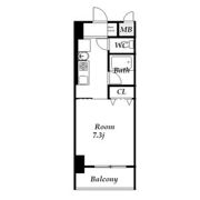 リヴェール白壁 ※FR1か月&初回保証料無料&火災保険料1年分負担の間取り画像