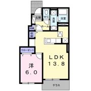 クラージュの間取り画像