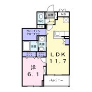 メゾングランディール新川崎の間取り画像