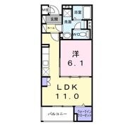 メゾングランディール新川崎の間取り画像