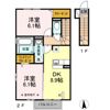 中ノ町タウン Aの間取り画像