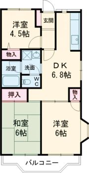 グリーンパーク田園15号の間取り画像