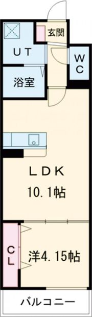 FREEDOM residence堺大小路の間取り画像