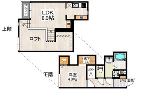 CB都府楼パスクの間取り画像