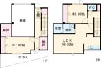 ピオネロあびらの間取り画像