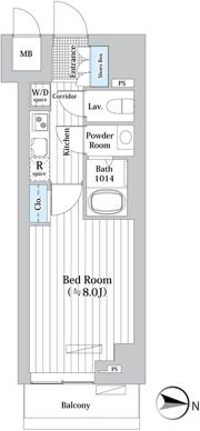 ルーエ押上の間取り画像