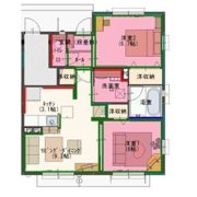 ビックタウン A棟の間取り画像