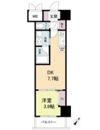 クロスレジデンス神戸元町の間取り画像