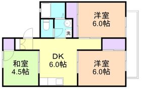 和歌川弐番館の間取り画像