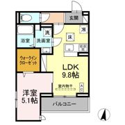 D Paina 神大寺の間取り画像