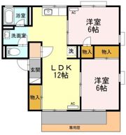 セジュールⅠの間取り画像