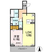 ルヴィータ栄生の間取り画像