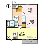 レスペランス向陽台の間取り画像