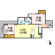 L'ESSOR西条の間取り画像