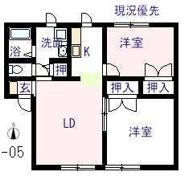 ウィングス神島Wの間取り画像