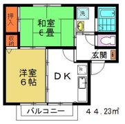 アンディーヌAの間取り画像