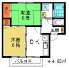 アンディーヌAの間取り画像