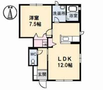 ヒカリハイツ Bの間取り画像