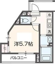 メルディア松戸の間取り画像