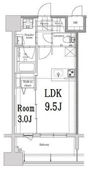 エンクレスト博多EAST PARKの間取り画像