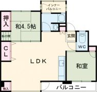 大蔵谷住宅の間取り画像