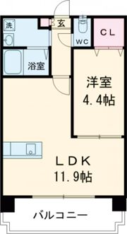 ステージア本荘の間取り画像