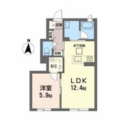 シャーメゾン上河原西 A棟の間取り画像