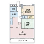クオリティパレス徳重の間取り画像