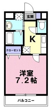 エスポワ－ル北山の間取り画像