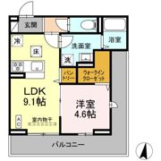 D Paina 神大寺の間取り画像