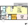 開出本町D－ROOM A棟の間取り画像