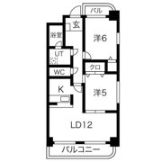 カーム香雅の間取り画像